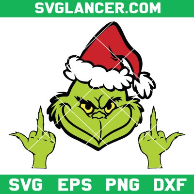 Grinch Middle Finger