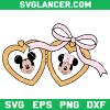 Mickey And Minnie Heart Locket