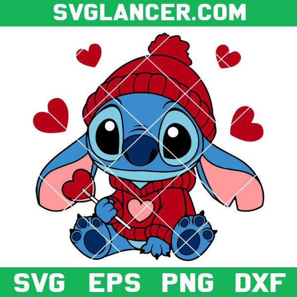 Stitch Valentine Candy Heart